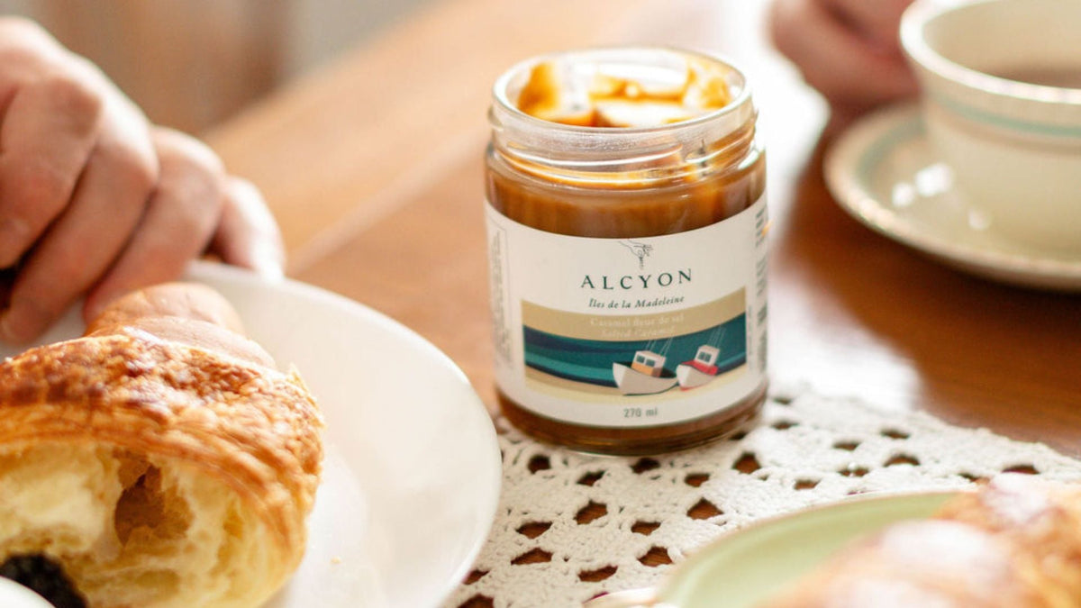 Caramel fleur de sel - Au déjeuner