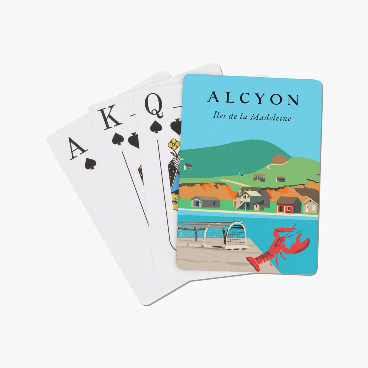 Jeu de cartes - Homard sur la Grave
