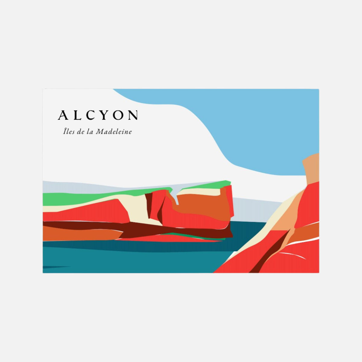 Carte postale - Paysage Cap rouge