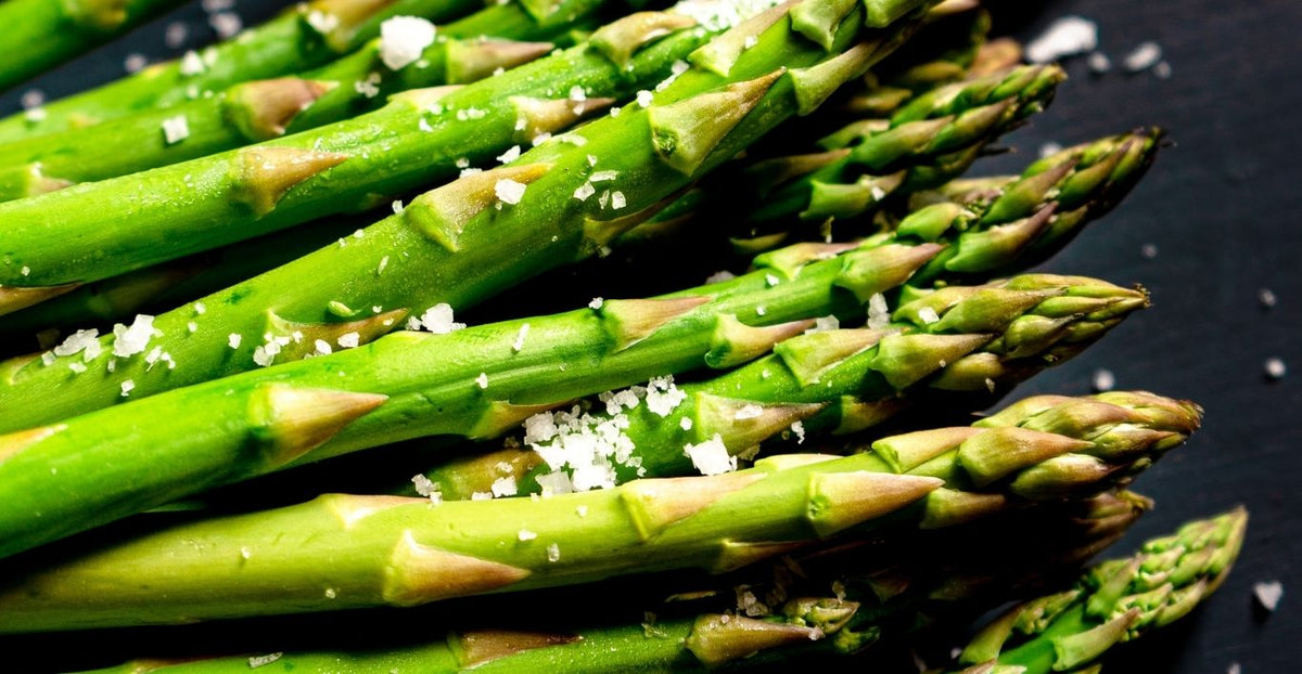 Les asperges de printemps et le sel qui fait toute la différence