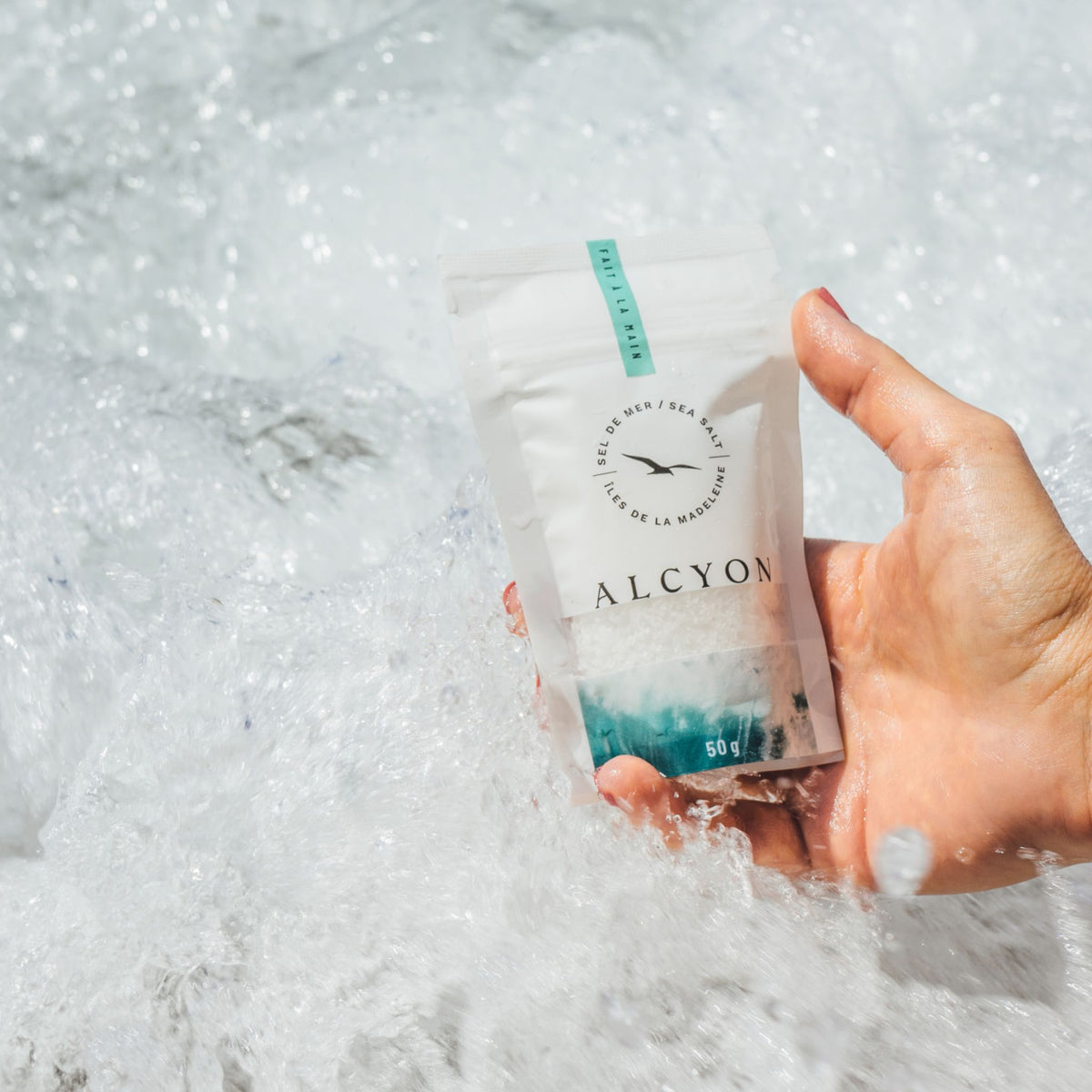Magdalen Islands sea salt flakes — 50 g pouch