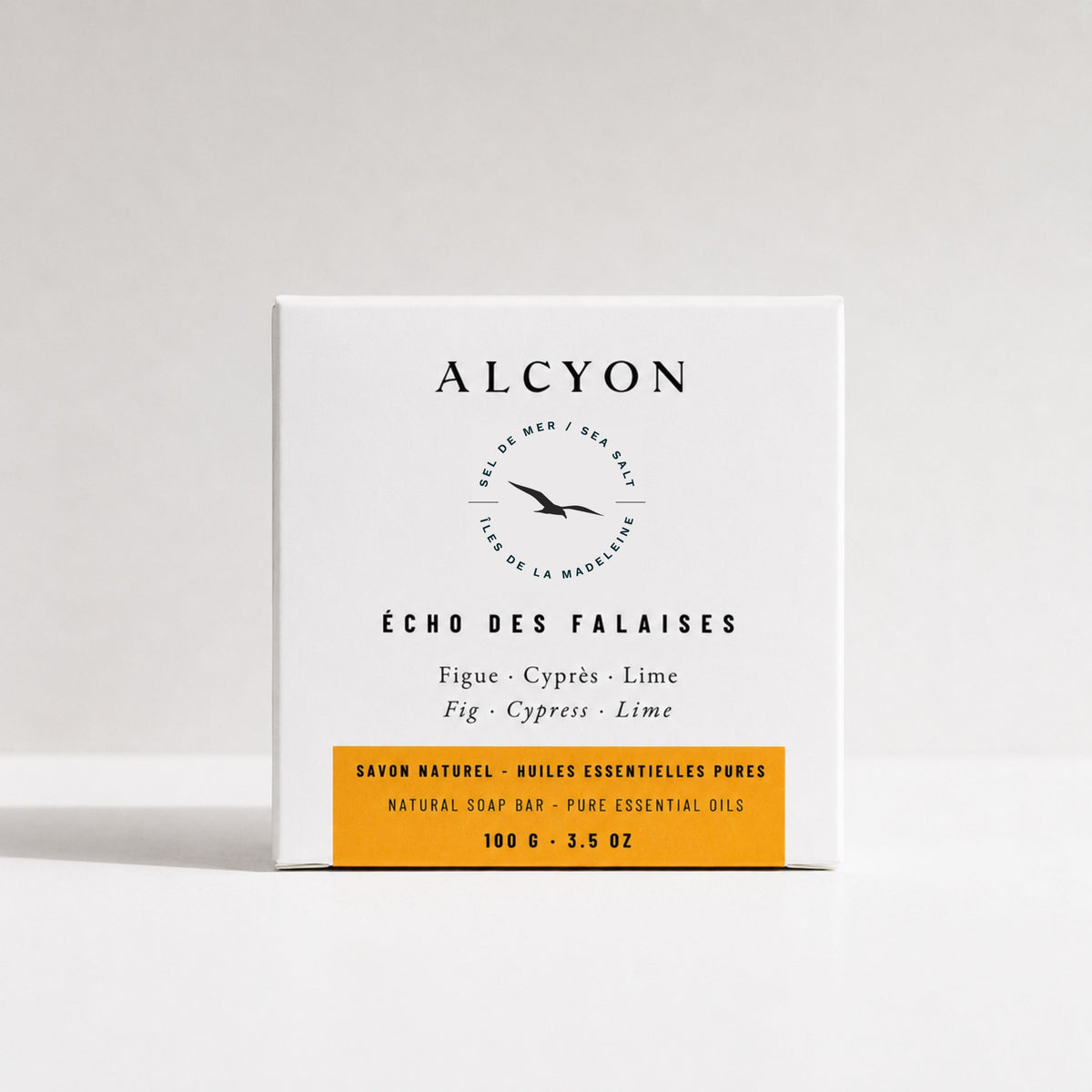 Coffret rituel marin - Porte-savon blanc