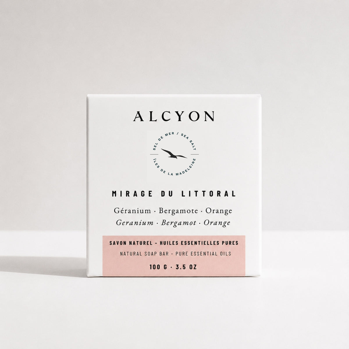 Coffret rituel marin - Porte-savon blanc